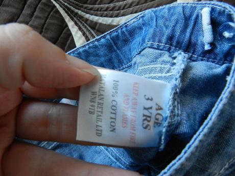 Kraťasy riflové, 104