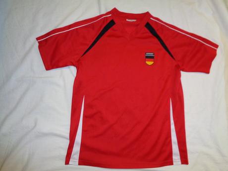 Červené dresíkové funkční tričko, alive,164