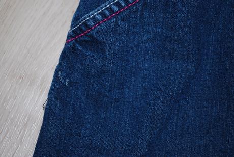 Riflové jeansové šaty šatičky, george,98