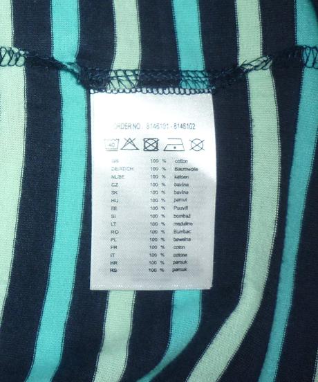 Dámské proužkované tričko takko fashion, takko,m