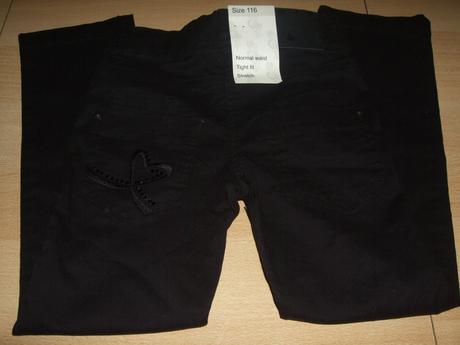 Čierne džínsy my wear, 116