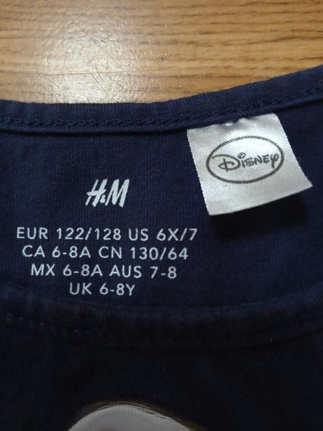 Šaty h&m, vel. 122/128, h&m,122