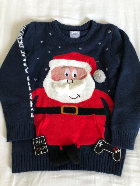 Svetr se santou, vel. 116-122, 116