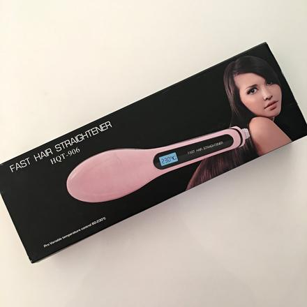 Žehlička na vlasy - hřeben, 