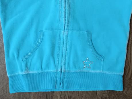 Dívčí sametová vesta s kapucí,girl2girl, vel.92/98, girl2girl,92