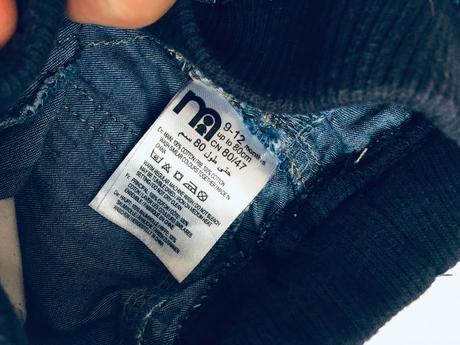 Letní džínové kalhoty-v.9/12 my, baby,80