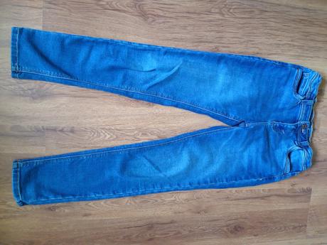 Džíny rifle jeansy zateplené, c&a,152