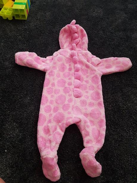 Fleesový overal značky  mothercare  vel. 1 měsíc., mothercare,50