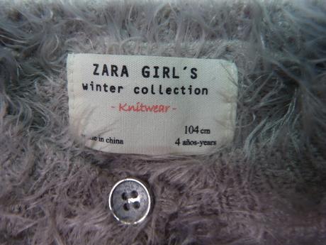 Zara chlupatý svetřík s kapsami vel.104, zara,98
