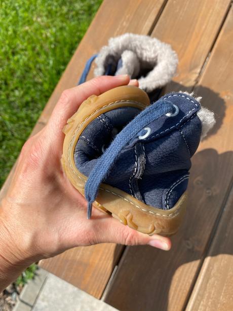 Zimní barefoot boty, ricosta,23