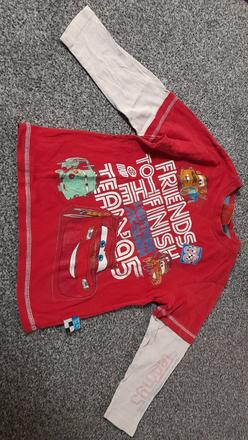 Triko mcqueen 110, c&a,110