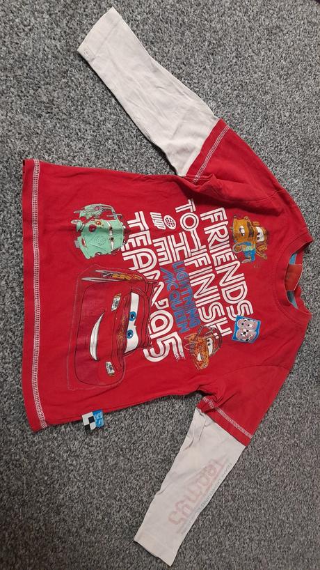 Triko mcqueen 110, c&a,110