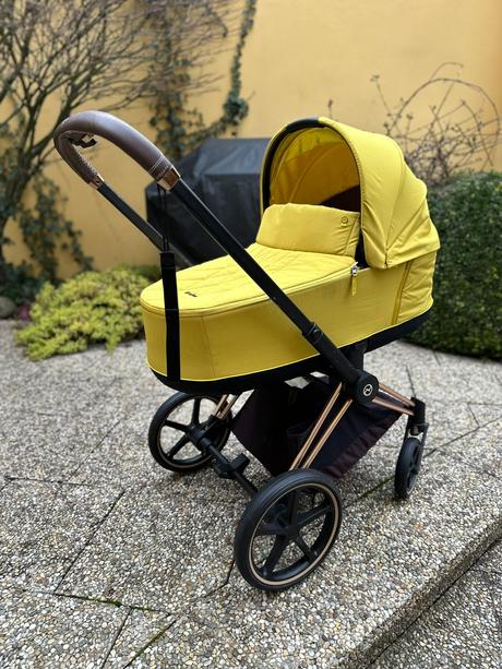 Cybex priam 3v1 set mustard yellow-top stav, cybex,cybex priam 3
