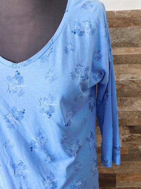 Topík-triko s 3/4 rukávem, f&f,36