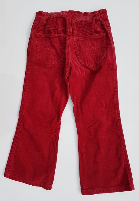 G31 dívčí manšestrové kalhoty vel. 110, h&m,110