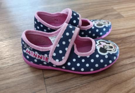 Dívčí bačkory s myškou minnie, vel. 26, 26