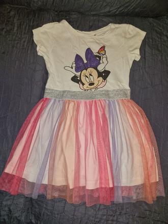 Šatičky s minnie vel. 104, disney,104