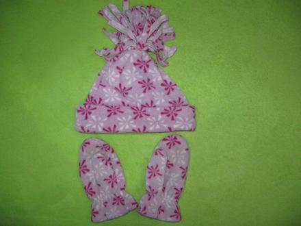 Čepice + rukavice, 98