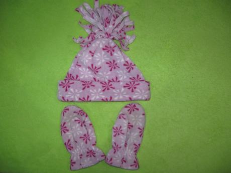 Čepice + rukavice, 98