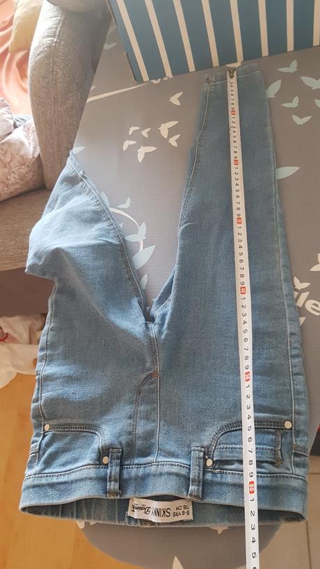 Dívčí džíny značky skinny denim, vel. 5-6 let, denim,116