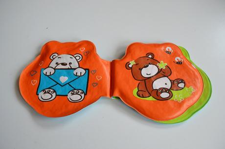 Měkká knížka do vany,