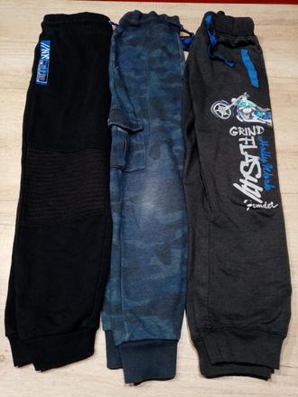 3x tepláky vel. 128/134, kugo,128