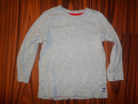 Šedé bavlněné melírované tričko, f&f,104