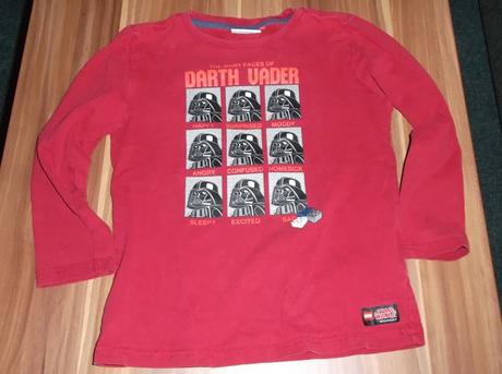 Tričko značky star wars vel 122, 122