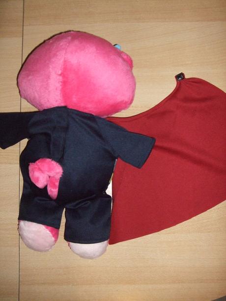 Kostým superman pre bábiku alebo plyšovú hračku,