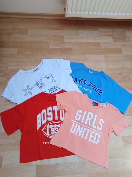 Trička vel.146/152, 146