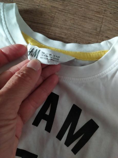 Tričko a kraťasy, h&m,116