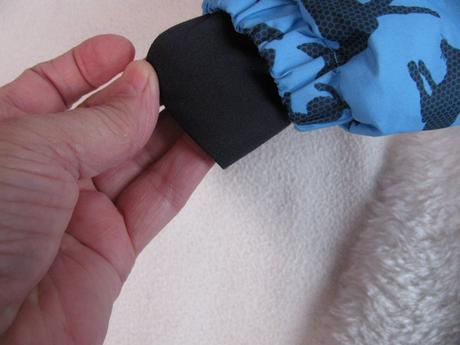 Zimní kombinéza s kapucí s potiskem zvířátek, lupilu,80