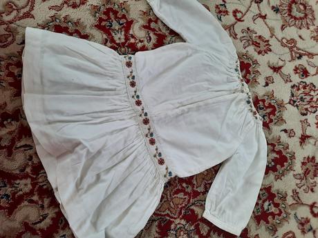 Bílé šaty gap s květinovým vzorem, gap,98