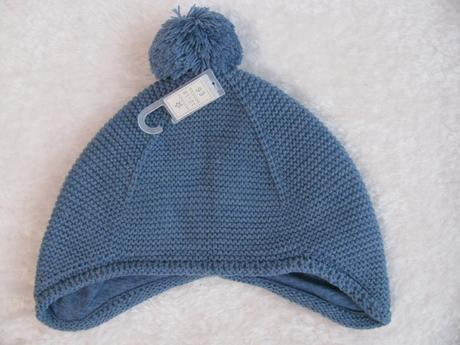 Modrá zimní čepice- next-12-18 měs., next,86