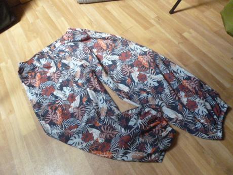 Volné letní kalhoty vel. xxl, xxl