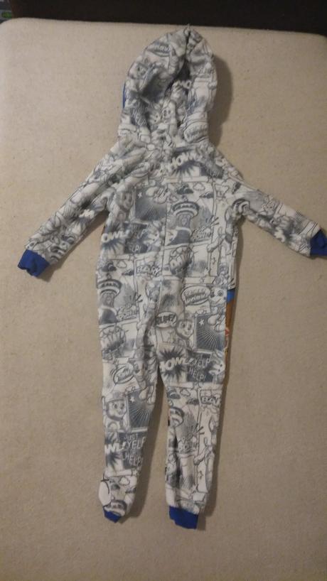 Overal fleesový, tesco,98