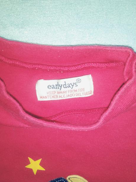 Dívčí tričko dl.rukáv evely days, 92