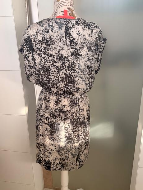 Tunika, saty na plaz hadi vzor mango xs, h&m,xs