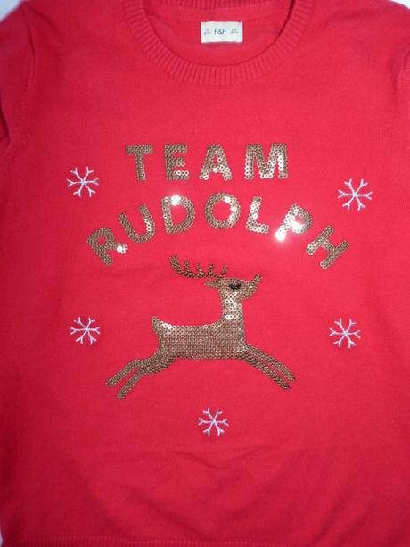 Vánoční svetřík vel. 146, 146