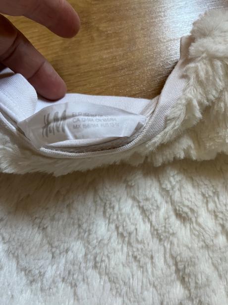 Mikina s kožíškem hm, h&m,158