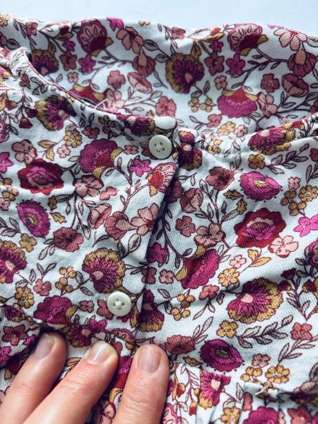 Ob/ tunika s kytičkami - v.4/5 let, primark,110