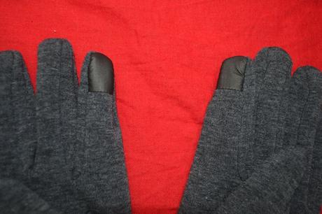 Dámské rukavice,s fleece,dotykové na mobil, l / m / s / xl / xs