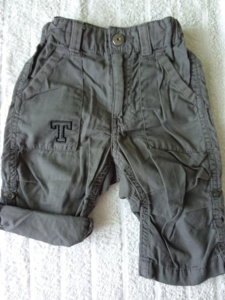 Plátěné kalhoty, h&m,68