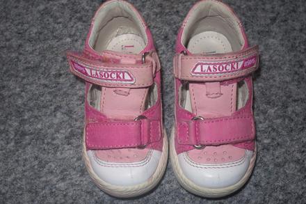 Kožené botičky lasocki na suchý zip, lasocki,20