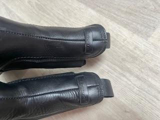 Kotníčkové boty, kožené polokozačky, tamaris,37