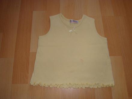 Tílko letní - světle žluté, vel. 86, george,86