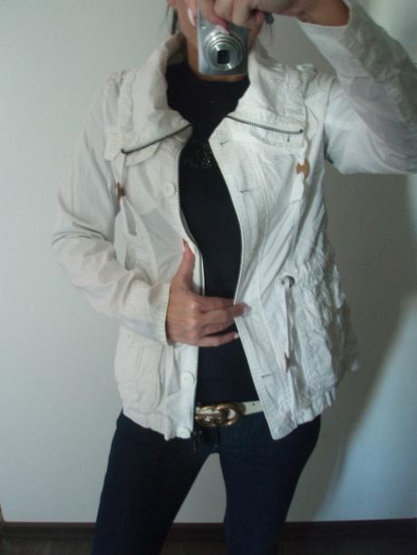 Bílá bunda orsay, orsay,m