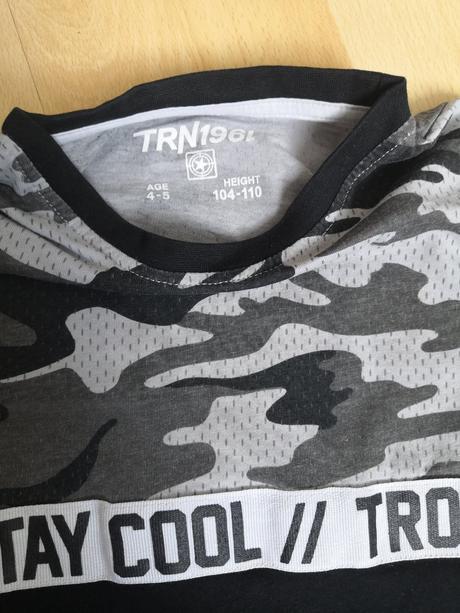 Maskáčové triko & tričko trn vel. 104/110, terranova,104