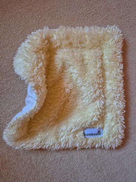 Muchlací dečka uspávačka 15x15 cm bamboolik, 