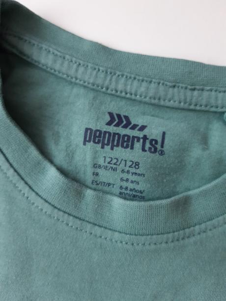 Zelenavé tričko 122/128, pepperts,128